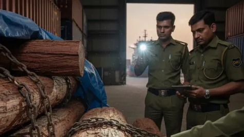 DRI Ka Dhamaal: ₹6.26 Crore Ke Red Sanders Ki Taskari Pakdi, Jaaniye Kis Desh Ja Rahi Thi Yeh Lakdi.